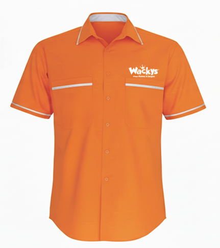 Orange Formal Shirt